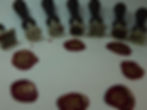 Thumbnail: Letter Wax Seals - Bortoletti Wax Seals - Cursive and Gothic - LET01 LET02 SIM