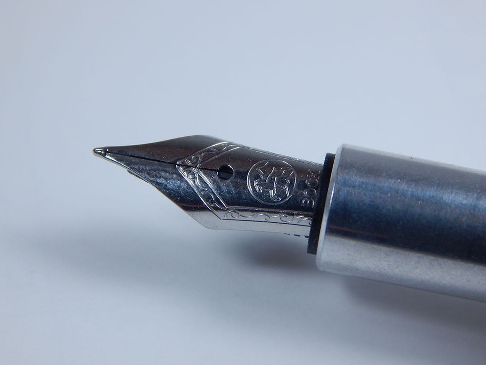Thumbnail: Bock 180 Steel Fountain Pen Nib - #5 -Medium Tip
