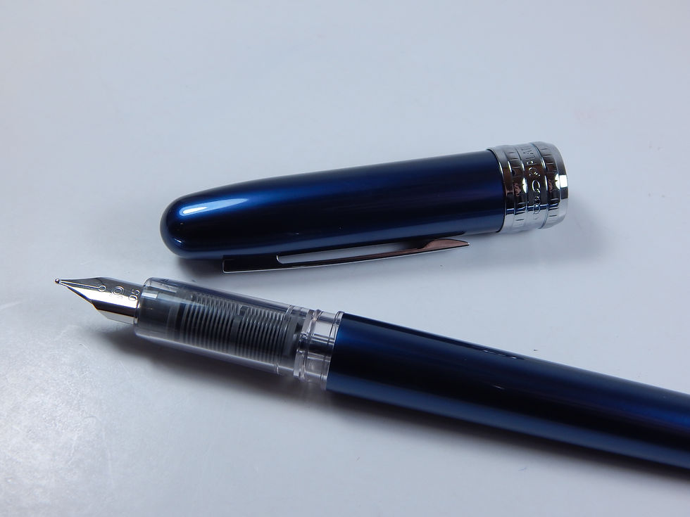 Thumbnail: The Platinum Plaisir Fountain Pen - Blue - Quality, Reliability, Perfection