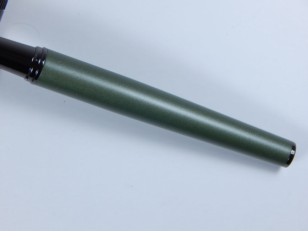 Thumbnail: Tom Hessin Fountain Pen - Rebel - Garrison Green