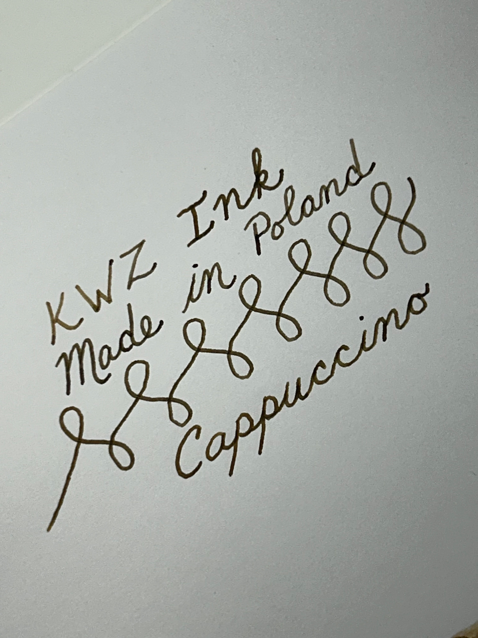 Thumbnail: KWZ Fountain Pen Ink 60ml - Cappuccino - Standard Ink