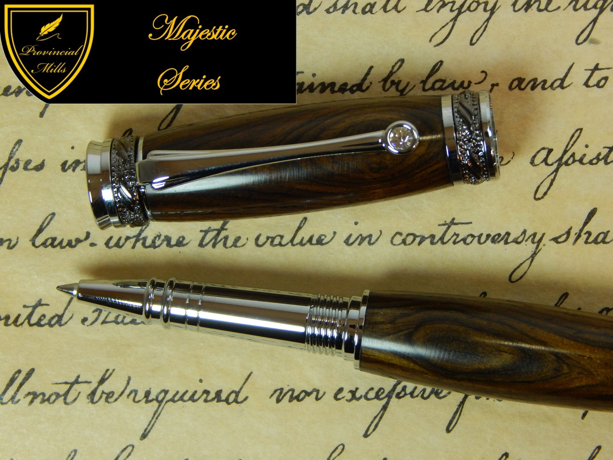 Majestic Jr. Rollerball with Cocobolo Wood - #RB3074