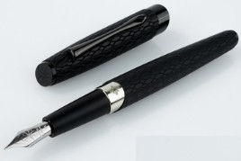 Thumbnail: Diplomat Cobra Fountain Pen - Matte Black