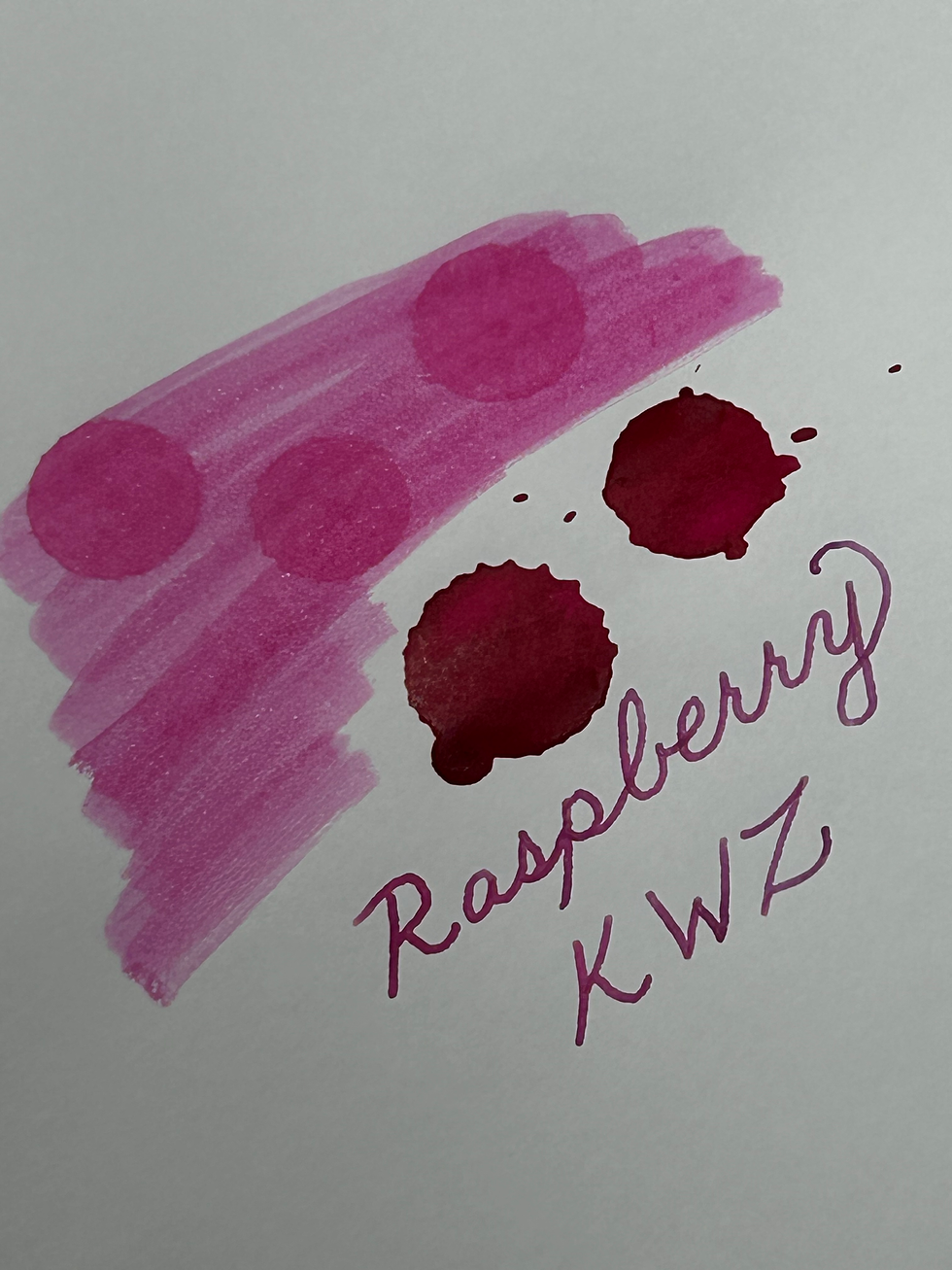 Thumbnail: KWZ Fountain Pen Ink 60ml - Raspberry - Standard Ink
