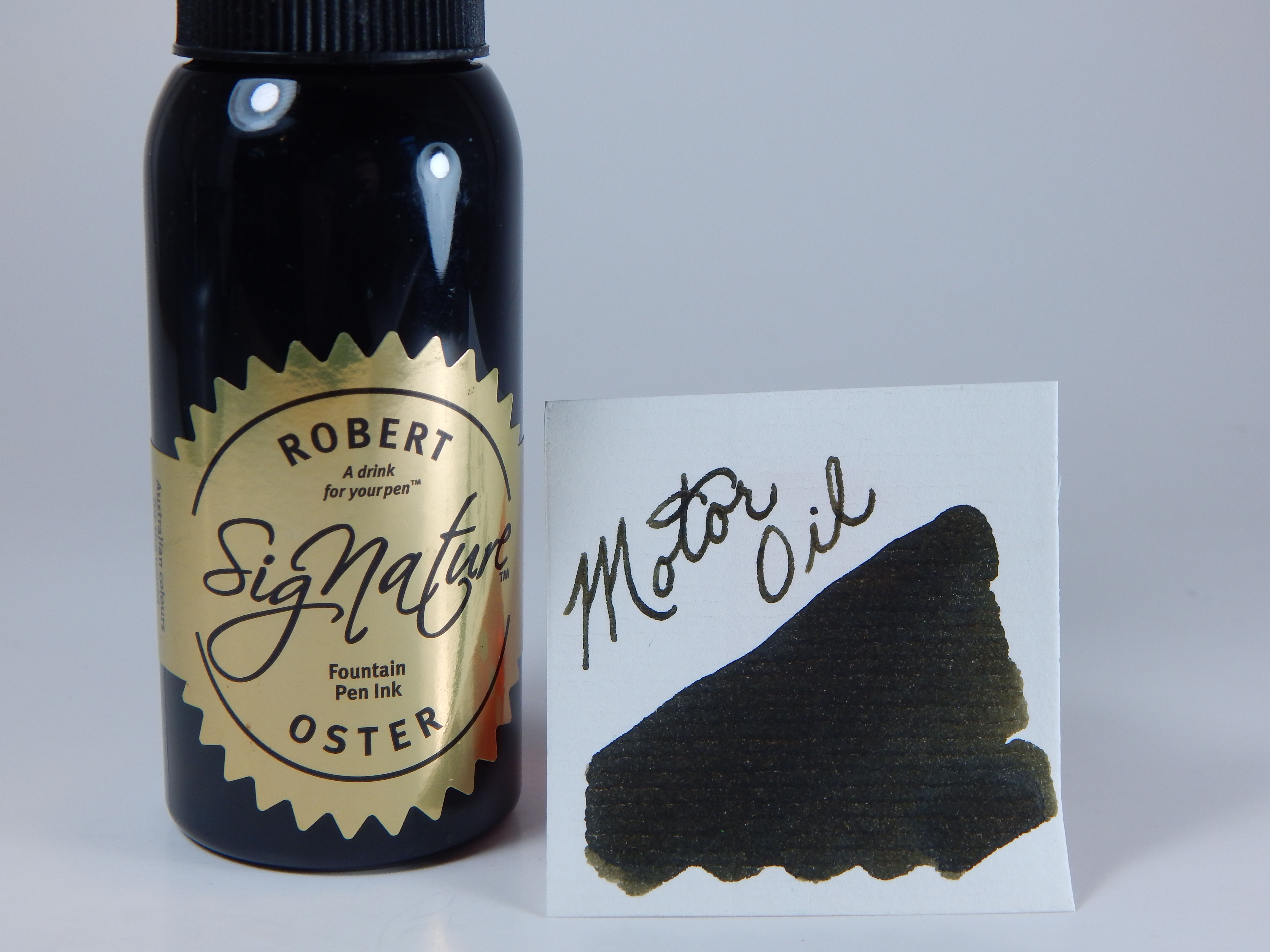 Robert Oster Fountain Pen Ink 50ml - Motor Oil - Standard Ink