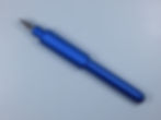 Monteverde Axis Fountain Pen with cap posted for comfortable writing