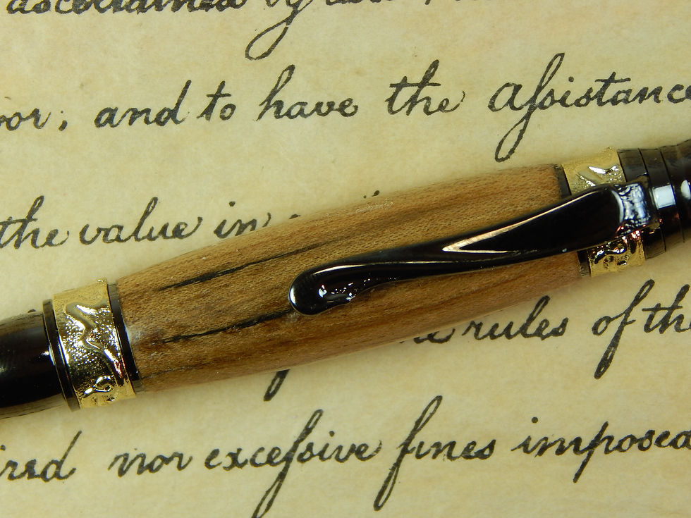 Thumbnail: Nouveau Sceptre Ballpoint with Fenway Park Wood - #STW205