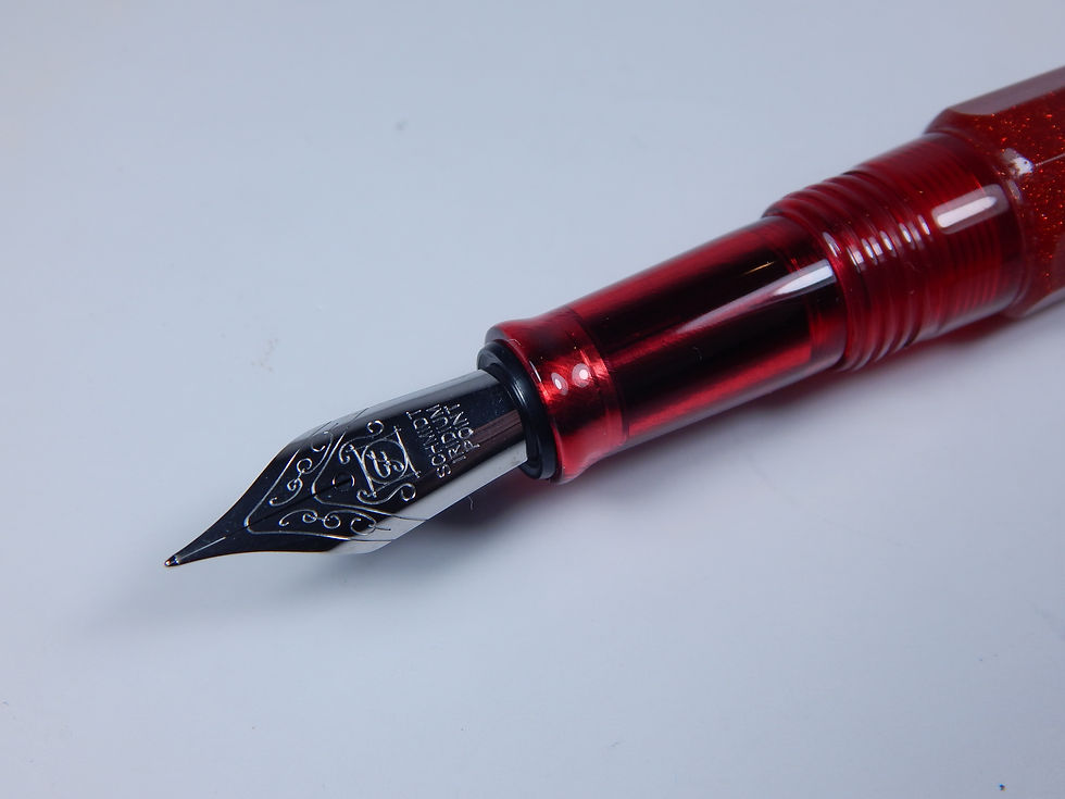 Thumbnail: Benu Euphoria fountain pen with stainless steel nib options.