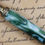 Thumbnail: Victorian Fountain Pen - Irish Tide Acrylic - #FP10118
