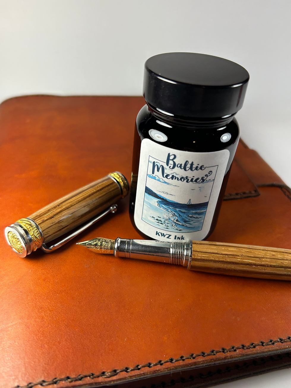 Thumbnail: KWZ Fountain Pen Ink 60ml - Baltic Memories - Standard Ink
