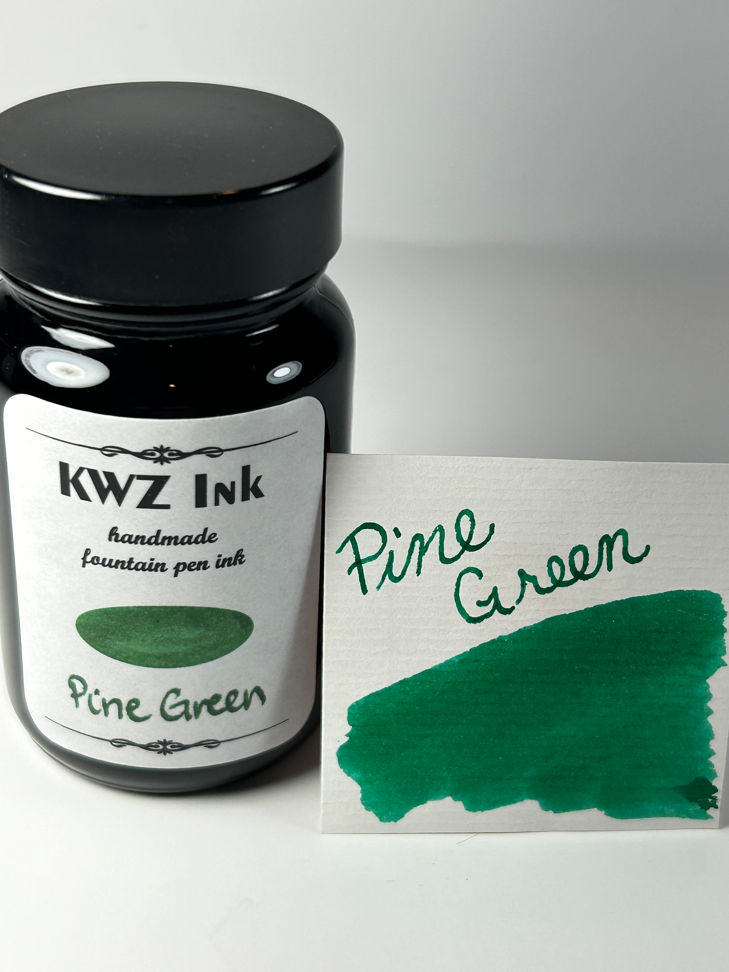 KWZ Fountain Pen Ink 60ml - Pine Green - Standard Ink