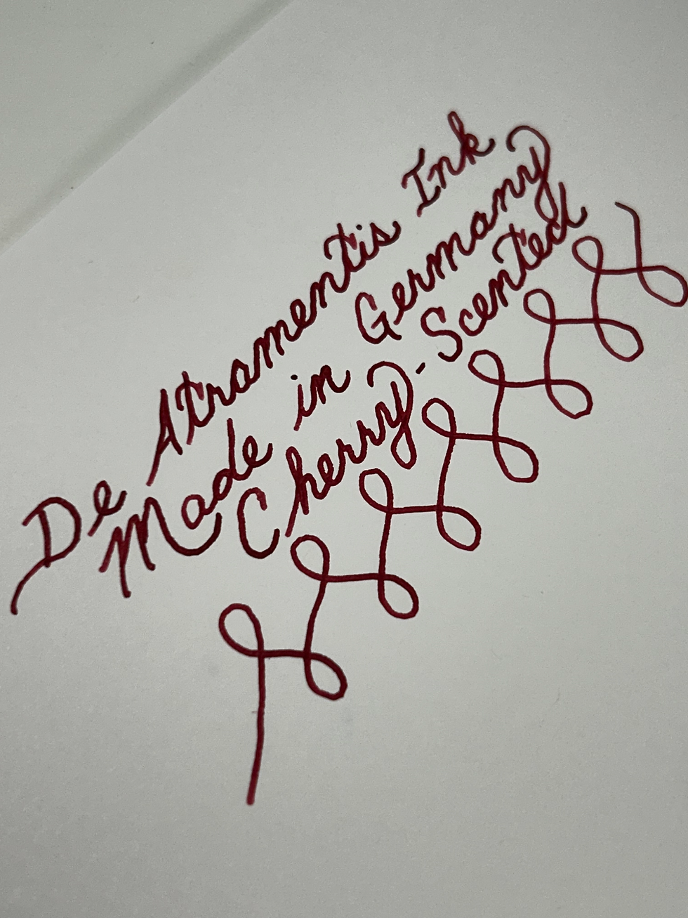 Thumbnail: De Atramentis Fountain Pen Ink 45ml - Cherry - Scented Ink