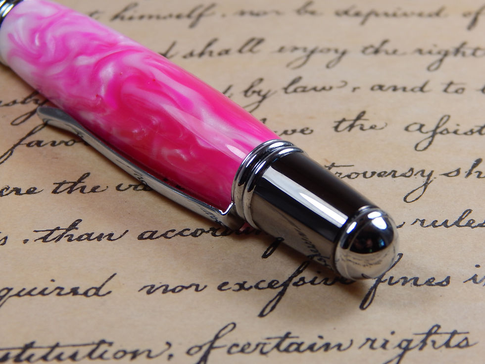 Thumbnail: Gatsby Ballpoint Pen - Neon Series - Magenta- BP00314