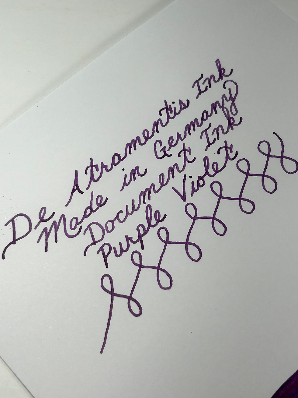 Thumbnail: De Atramentis Fountain Pen Ink 45ml - Purple Violet - Permanent/Document Ink