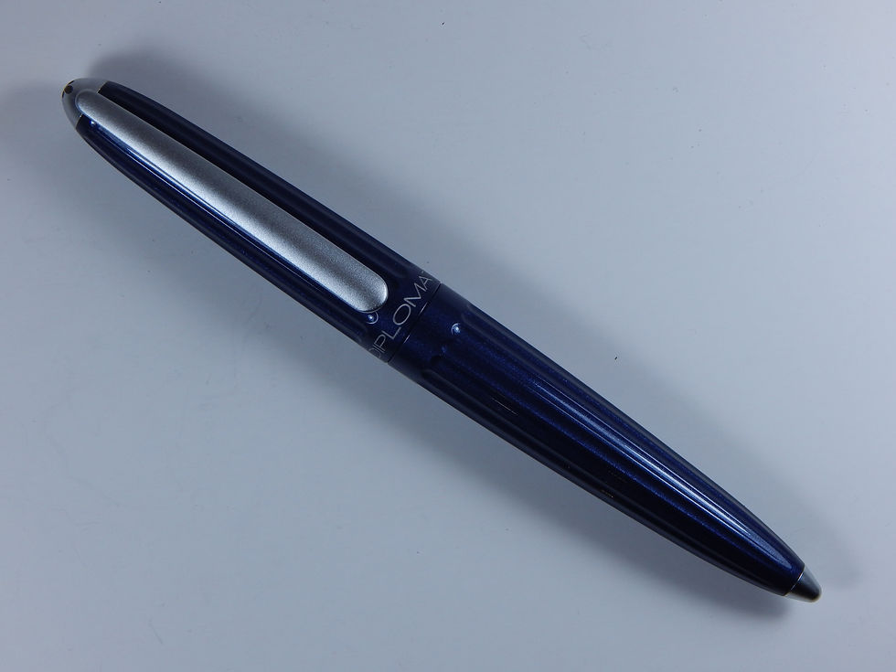 Thumbnail: Diplomat Aero Fountain Pen - Midnight Blue