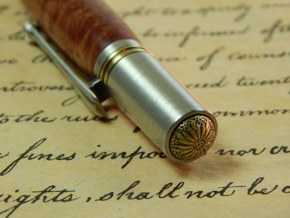 Thumbnail: PM200 Series Ballpoint with Red Mallee Burl Wood - BP00288