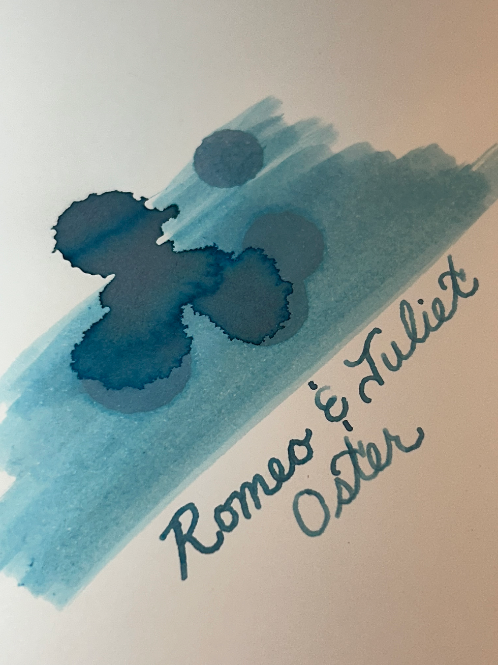Romeo & Juliet Ink Swatch