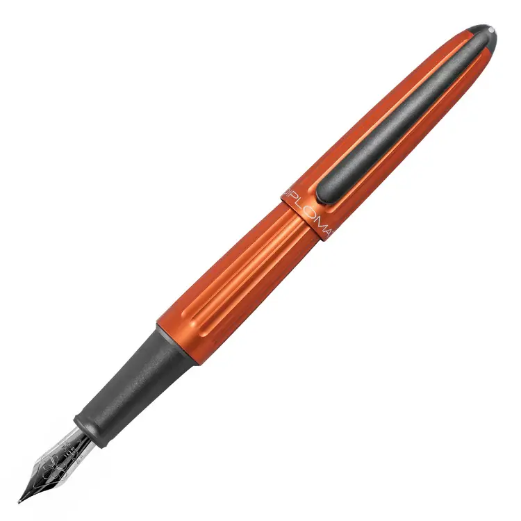 Thumbnail: Diplomat Aero Fountain Pen - Orange