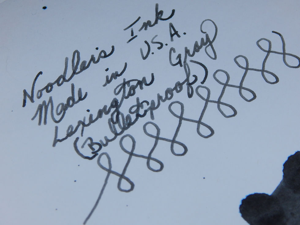 Thumbnail: Noodler's Fountain Pen Ink - Lexington Gray - Bulletproof - 3oz