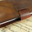 Thumbnail: Provincial Leather Notebook Cover - Handcrafted - A5 Size -Walnut - PNC004