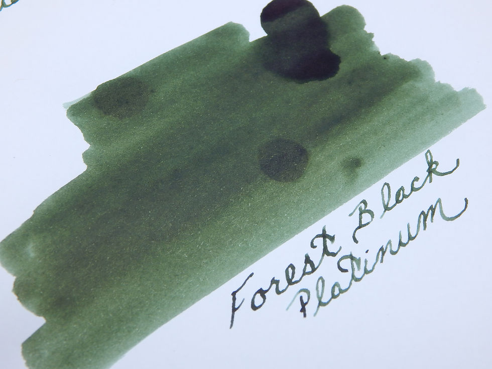 Thumbnail: Platinum Forest Black Fountain Pen Ink - 60ml - Standard Ink / Document Ink