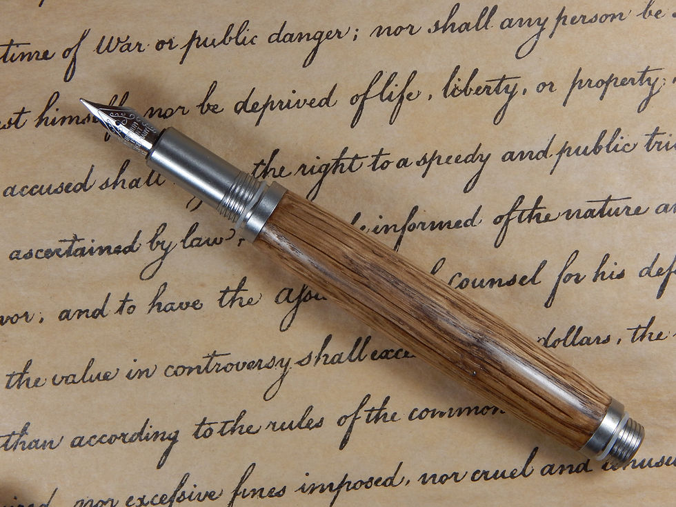 Thumbnail: Provincial Fountain Pen with Oak from the Tower of London