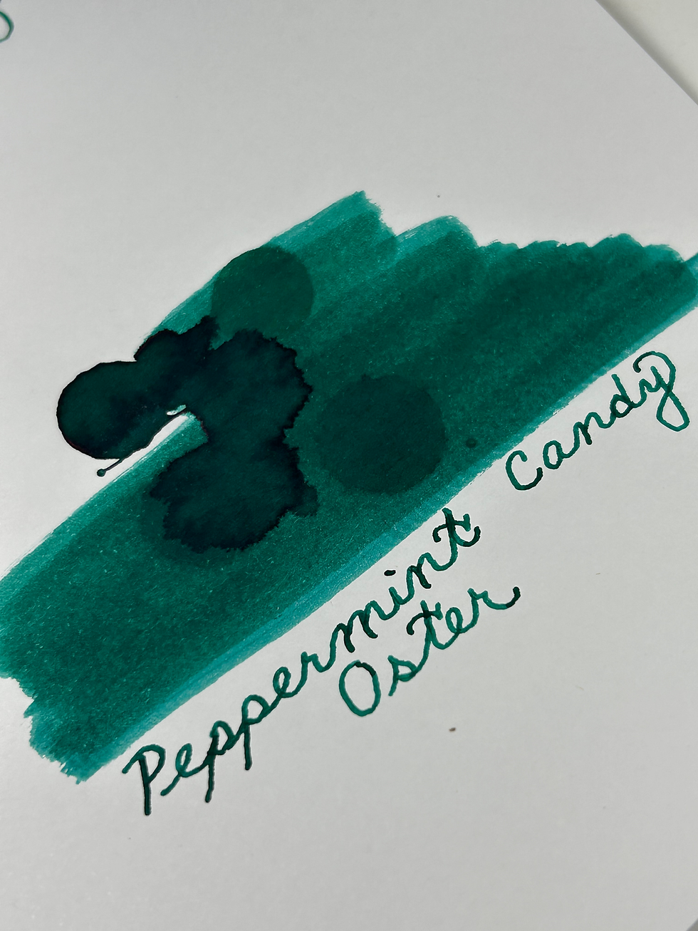 Thumbnail: Robert Oster Fountain Pen Ink 50ml - Peppermint Candy - Standard Ink