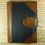Thumbnail: Marquie Leather Notebook Cover - Handcrafted - A5 Size - Black Walnut