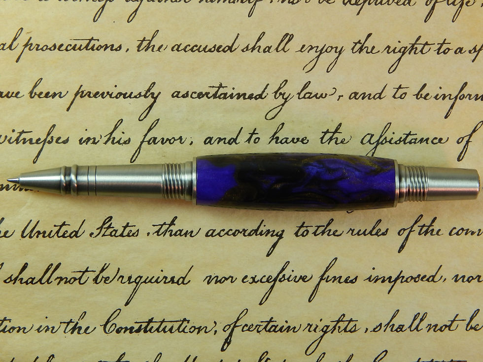 Thumbnail: Majestic Jr. Rollerball with Hidden Dream Acrylic - #RB3073