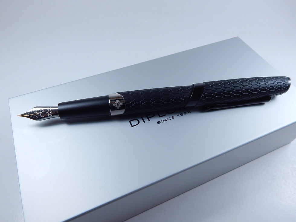 Thumbnail: Diplomat Cobra Fountain Pen - Matte Black