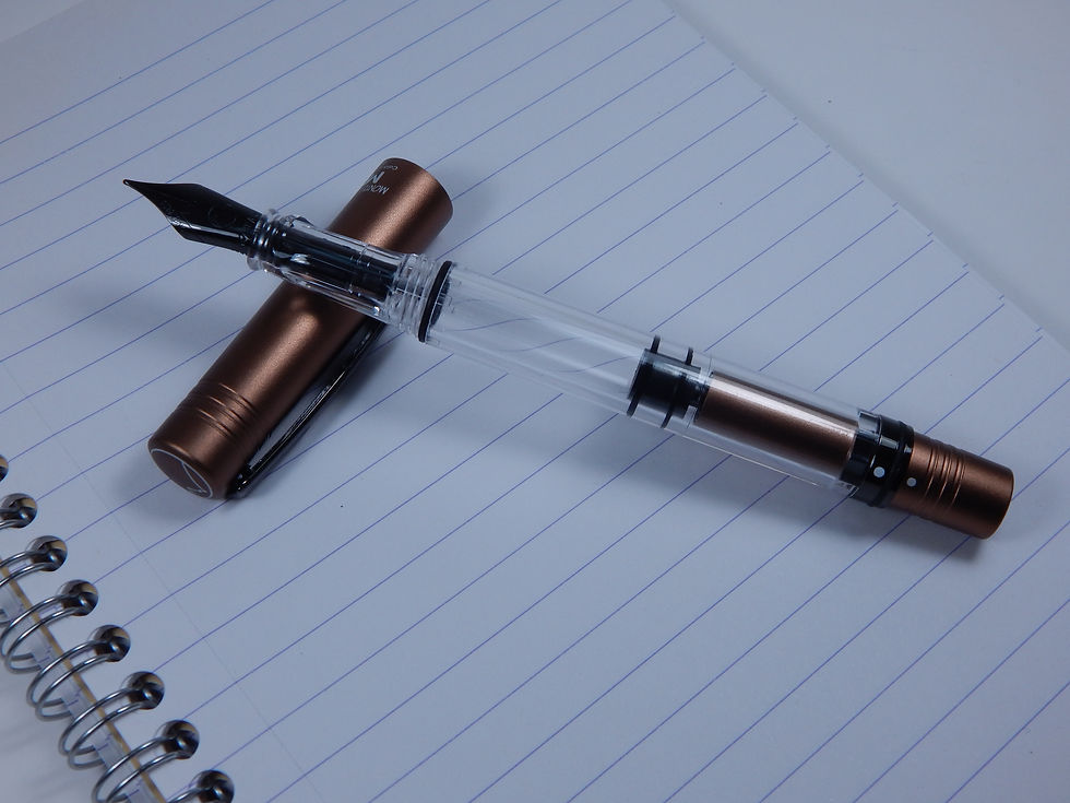Thumbnail: Transparent polycarbonate body showing 2ml ink reservoir on MP1 pen