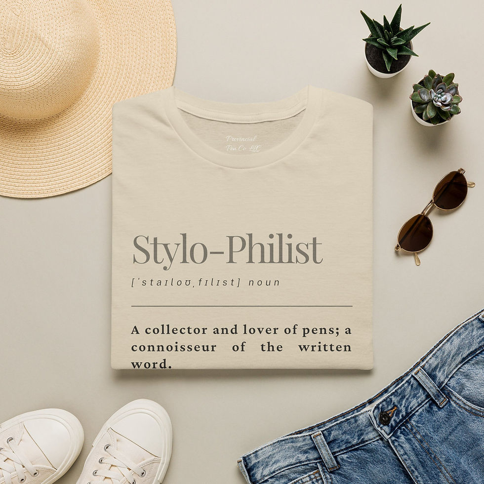 Thumbnail: Stylophilist Definition  T-Shirt - Perfect  Gift for Pen Collector
