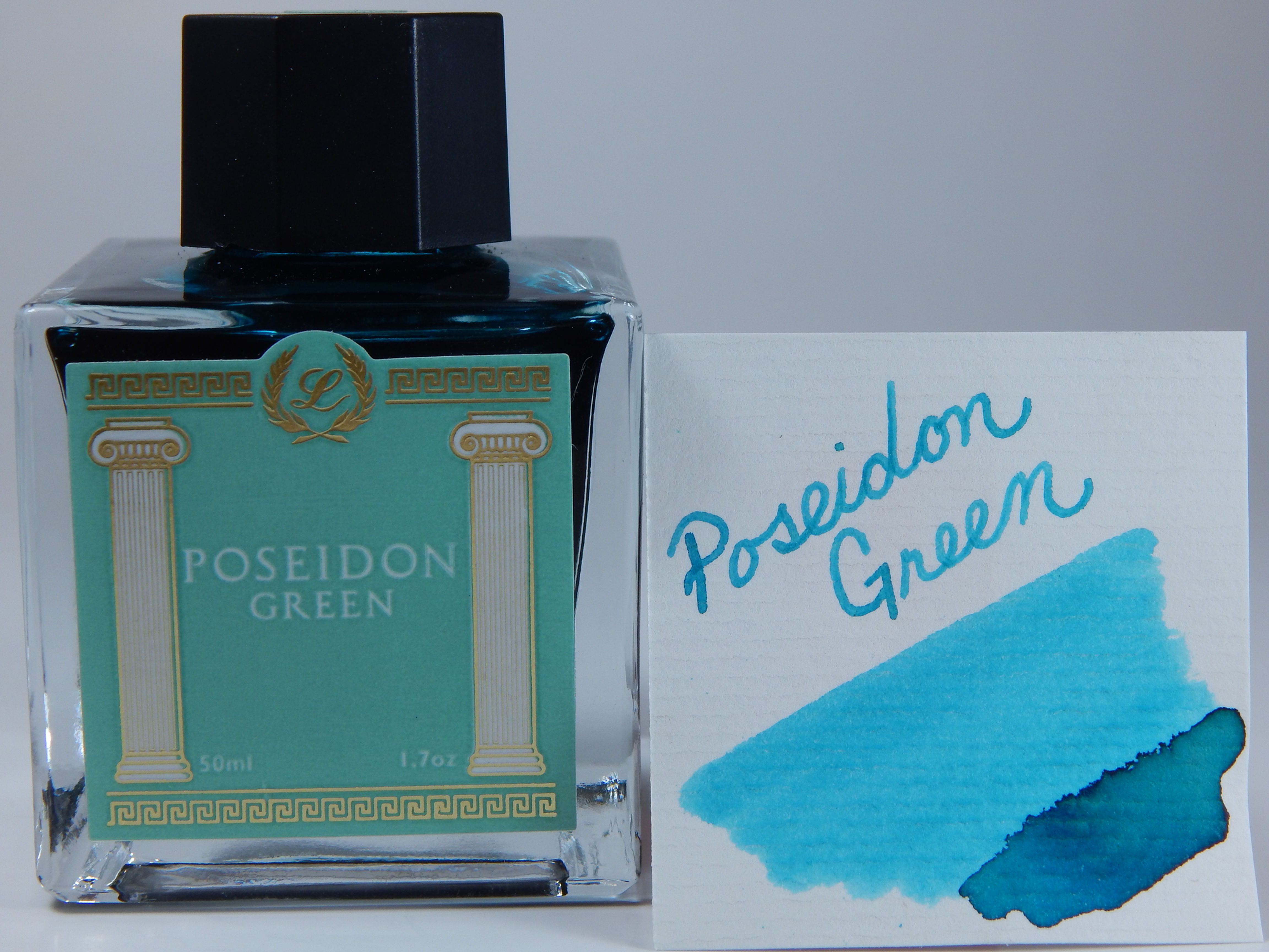 Laban Fountain Pen Ink - Poseidon Green 50ml