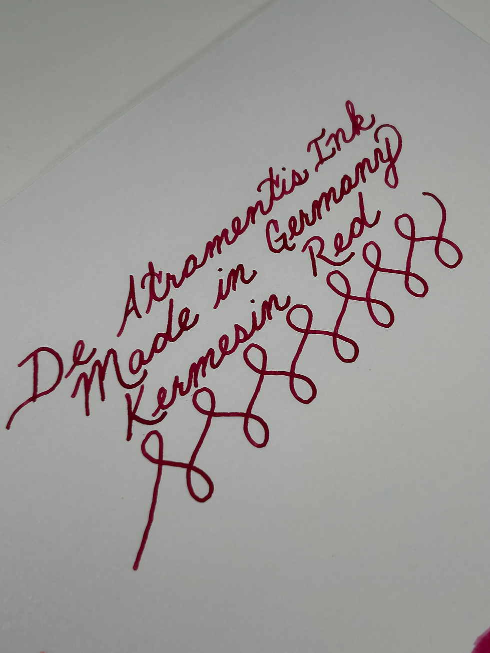 Thumbnail: De Atramentis Fountain Pen Ink 45ml - Kermesin Red - Standard Ink