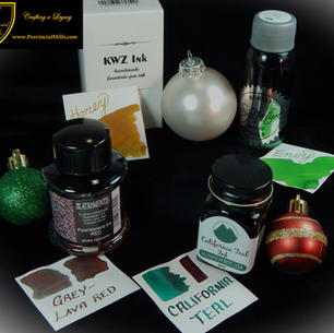 Explore the Joy of Fountain Pen Inks this Holiday Season