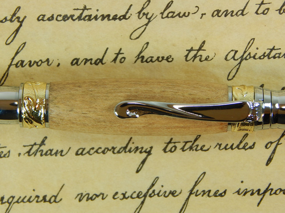 Thumbnail: Nouveau Sceptre Ballpoint with Yankee Stadium Wood - #STW206