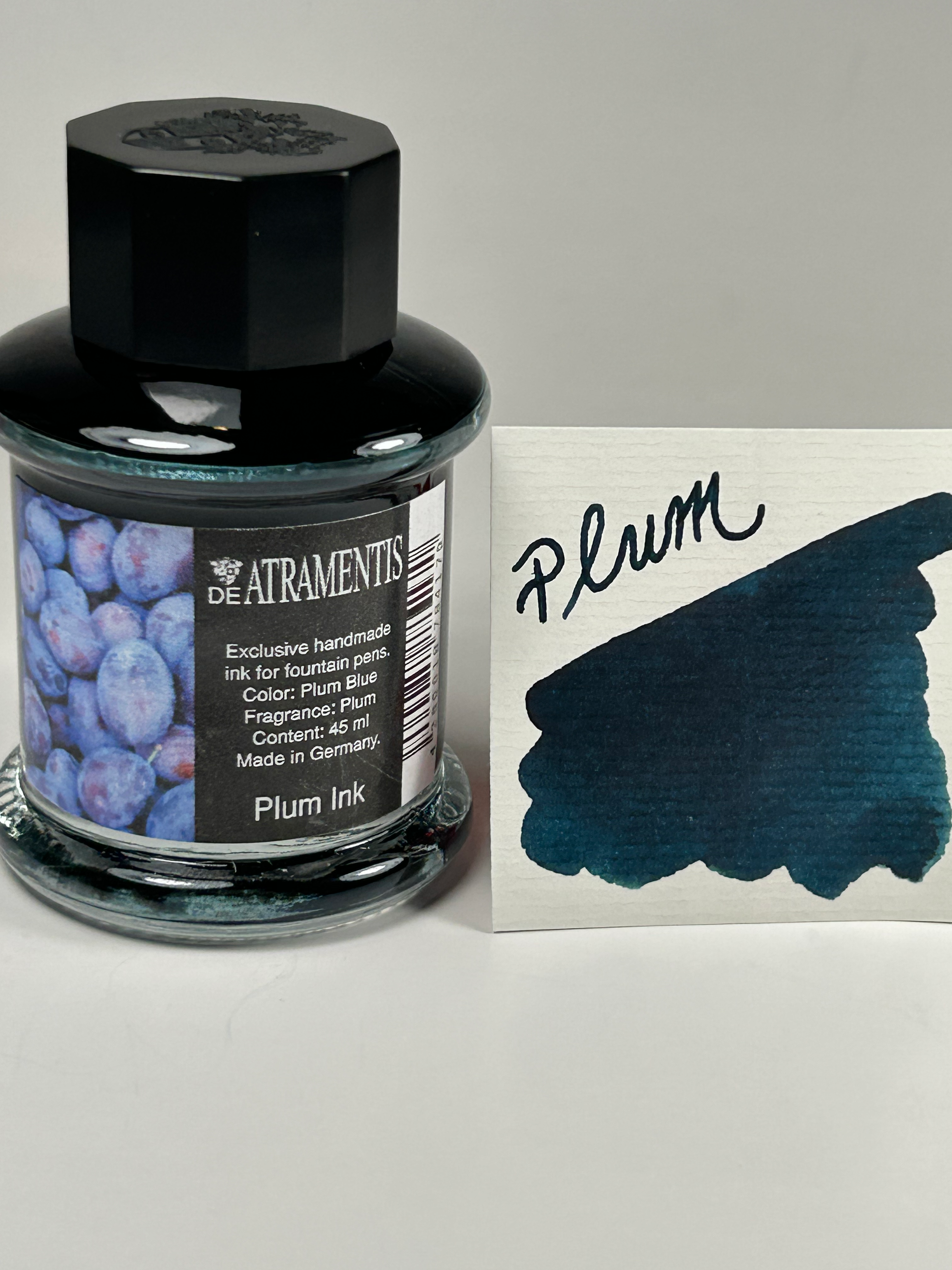 De Atramentis Fountain Pen Ink 45ml - Plum - Scented Ink