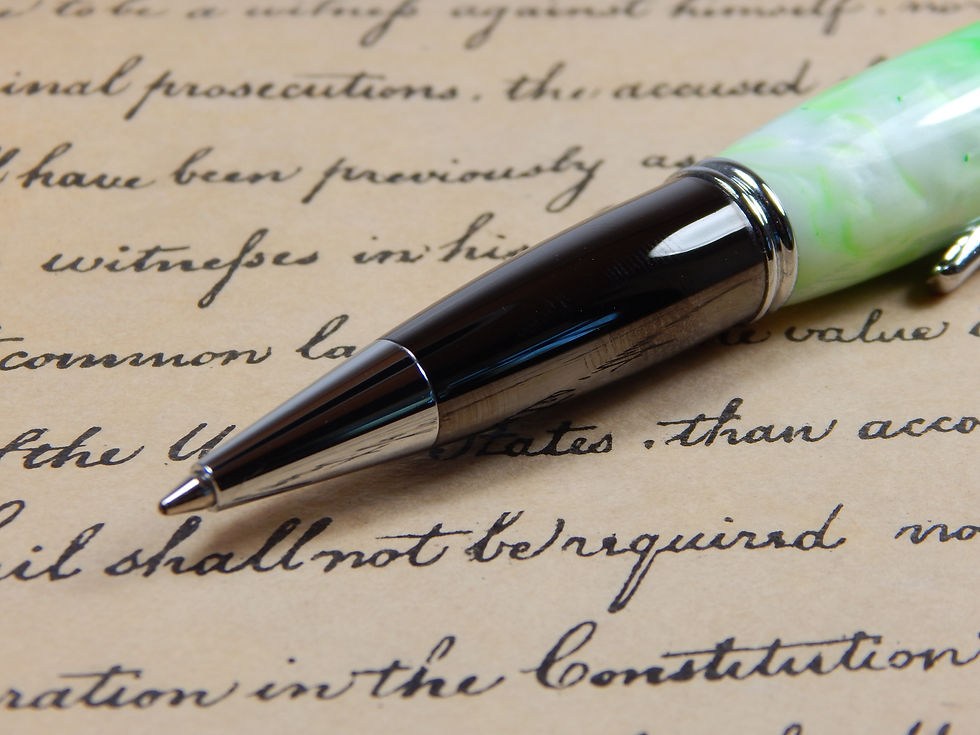 Thumbnail: Gatsby Ballpoint Pen - Neon Series - Green - BP00317