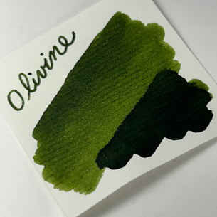 Fountain Pen Ink Review: "Olivine" by Monteverde