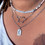 Thumbnail: "DQ" Necklace Stack
