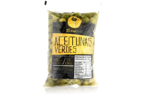AZEITONAS VERDES DESC. TIERRA FERTIL 1KG