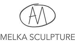 Grey Melka Sculpture logo