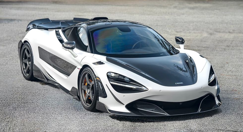 McLaren 765LT Full Carbon Front Splitter Upgrade