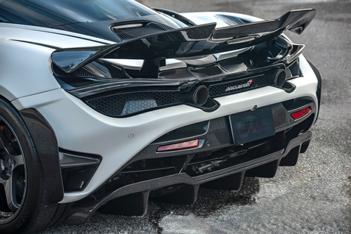 750s Rear Diffuser Full carbon 765LT style diffuser for 720/750S | evolution-automotive