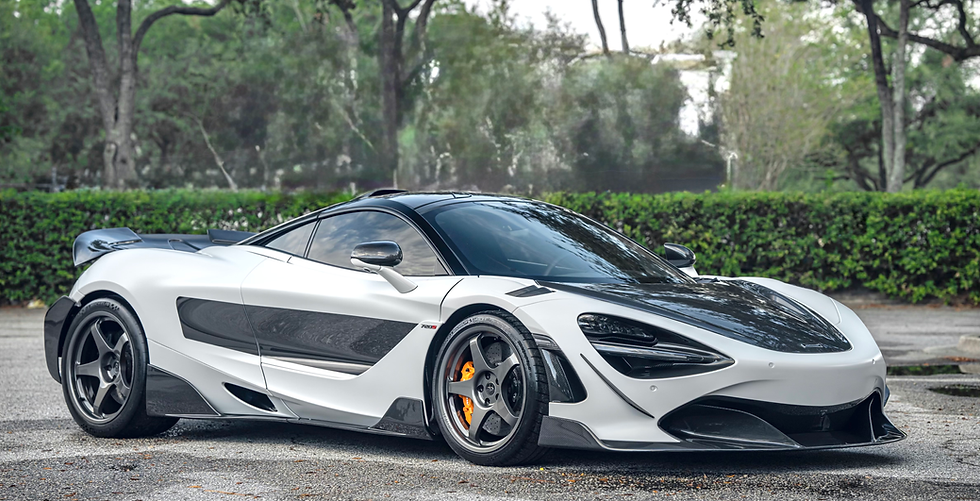 McLaren 765LTFull Carbon Side Skirts for 720S Spider and Coupe