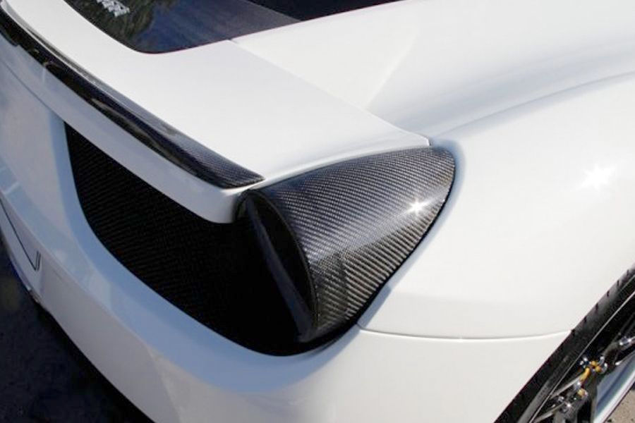 458 Carbon Rear Tailight Covers