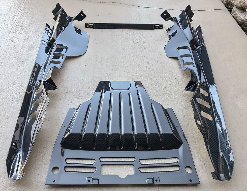 Thumbnail: Huracan Engine Bay Covers