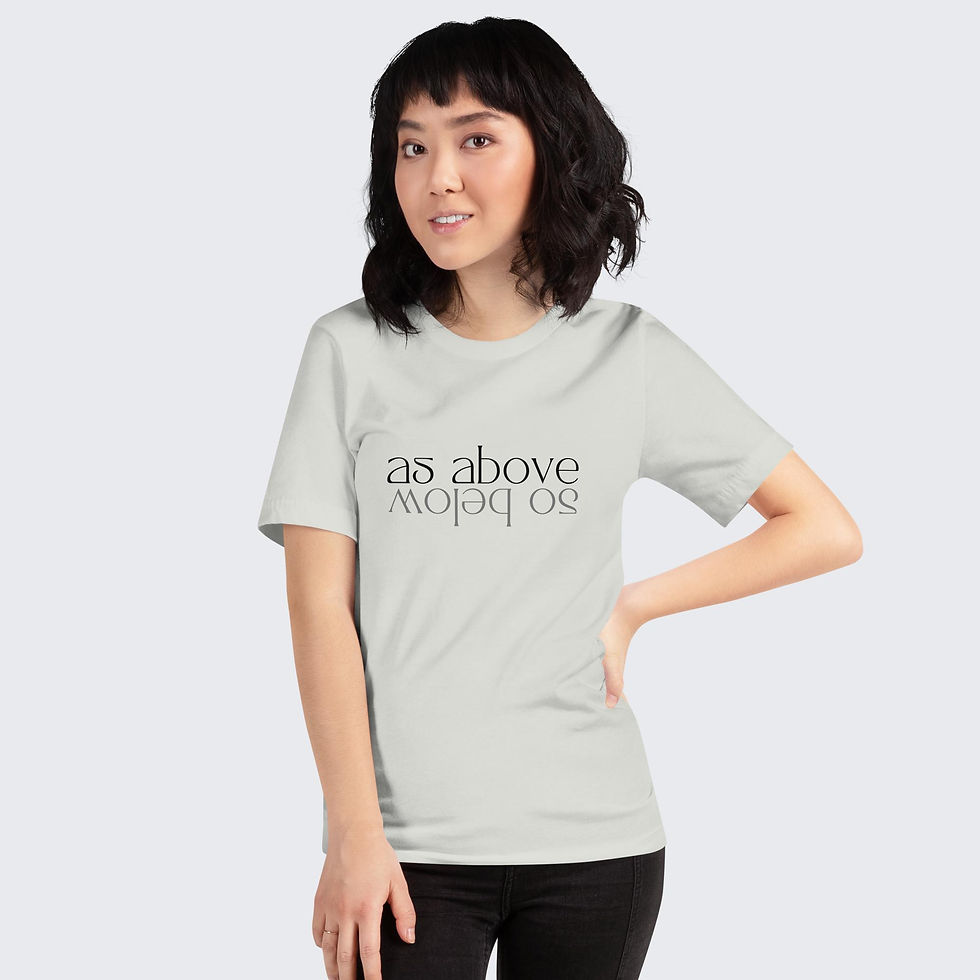 Thumbnail: Theirs As Above So Below (Light) Tee