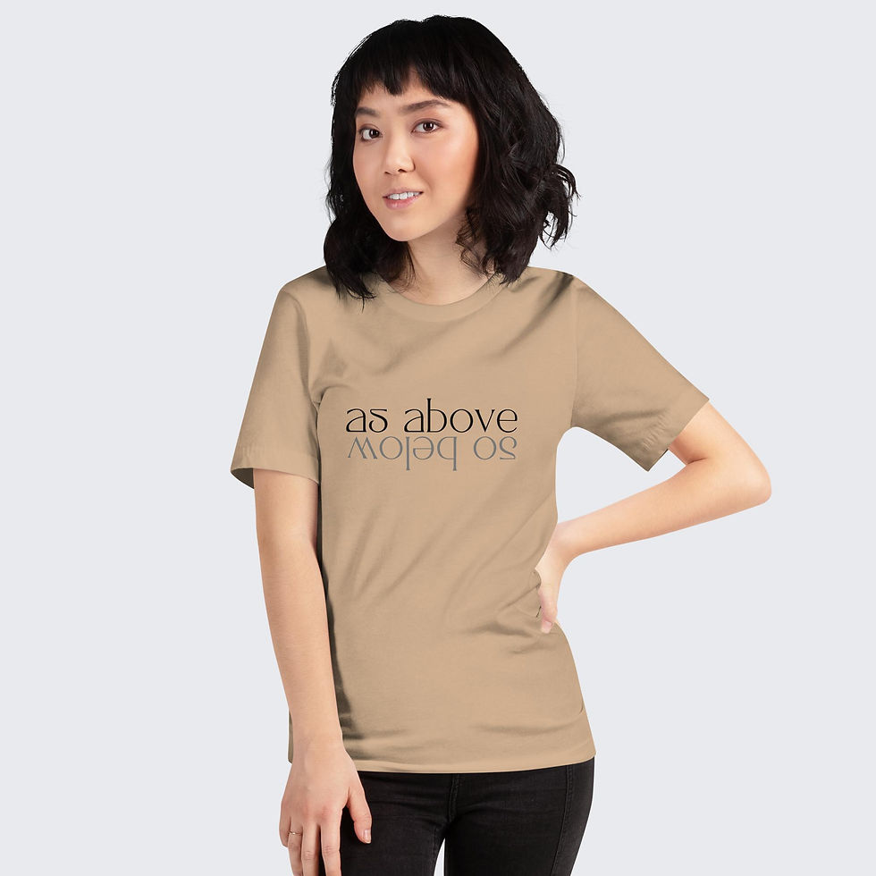 Thumbnail: Theirs As Above So Below (Light) Tee