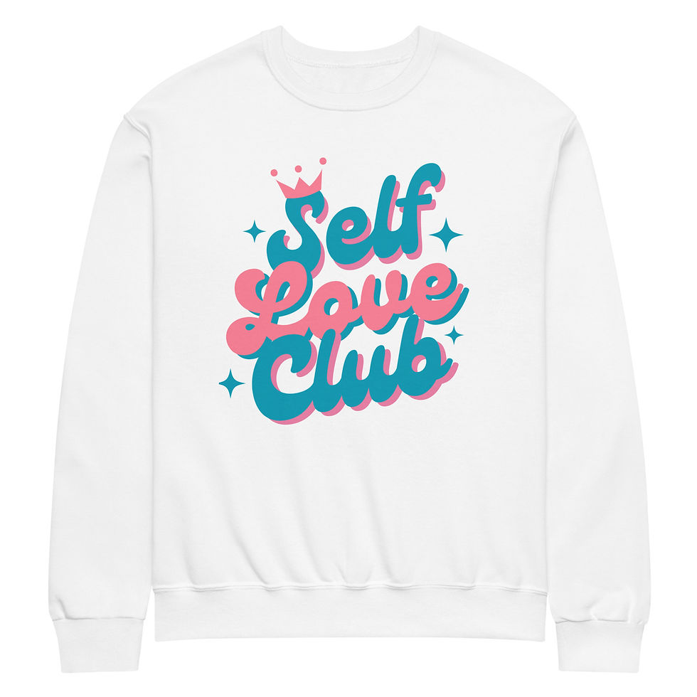 Thumbnail: Self Love Club Theirs Crew neck sweatshirt